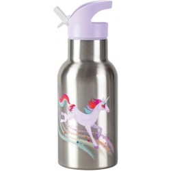 Sticlă de apă din oțel inoxidabil CROCODILE CREEK - UNICORN, 400 ML. - 732396106393 - 732396106393 - view 1