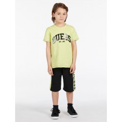 PANTALONI DE HOROP PENTRU COPII CU BANDE LATERALE GUESS PENTRU BĂIAT - L3RD01KA6R3JBLK - L3RD01KA6R3JBLK - view 1