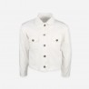 JACHETA COPII ARCOBALENO TWILL PENTRU FATA - B2622 bianco