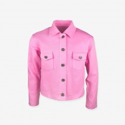 JACHETA COPII ARCOBALENO TWILL PENTRU FATA - B2622 roz - B2622 pink - view 1