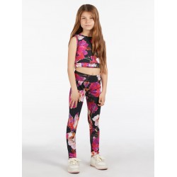 Детски дълъг клин Guess с флорални мотиви за момиче - J3RB10MC03WP63L - view 3
                  