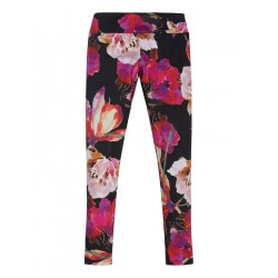 Детски дълъг клин Guess с флорални мотиви за момиче - J3RB10MC03WP63L - view 4
                  