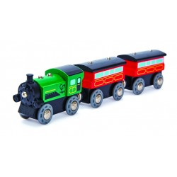 TREN HAPE CU LOCOMOTIVA DE SERĂ - H3719 - H3719 - view 1