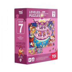 TOI WORLD PROGRESSIVE PUZZLE NIVEL 7 - PARC DE DISTRACȚI - TWTPJJ226 - TWTPJJ226 - view 1