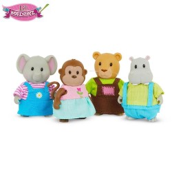 SET DE BURETI BATTAT LI&39L WOODZEEZ - JUNGLE FRIENDS - BTWZ6674Z - BTWZ6674Z - view 1