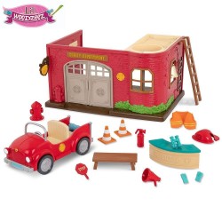 SET DE JUCĂ BATTAT LI&39L WOODZEEZ - POST DE POMPIERI - BTWZ6609Z - BTWZ6609Z - view 1
