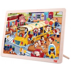 TOI WORLD PUZZLE 100 PIECI - AUTOBUZ SCOLAR - TWTP010 - TWTP010 - view 1