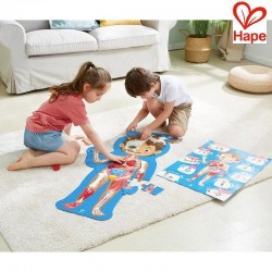 PUZZLE DIN LEMN HAPE - CORP UM - H1635 - H1635 - view 1