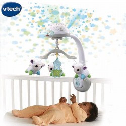 CARUSEL MUZICAL VTECH PENTRU PAT - MIEL - V503373 - V503373 - view 1