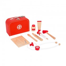 SET DE JOC CAUZA DOCTORULUI PICIOSA MIC, LEMN, 9 BUC. - 6015220092 - 6015220092 - view 1