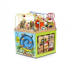 CUB PICIOARE MIC, DIDACTIC, XXL, LEMN, 55 X 55 X 47 CM - 6611060665 - 6611060665 - view 1