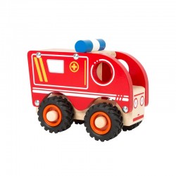 PICIOSA DE AMBULANȚĂ, LEMN, 13 X 7 X 10 CM - 6611100411 - 6611100411 - view 1