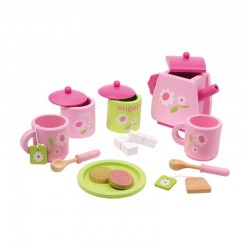 SET CEAI PICIOȘ MIC, COPII, CU MOTIVE FLORALE, 17 BUC. - 6611100743 - 6611100743 - view 1