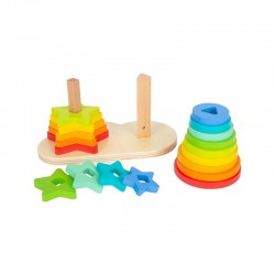 PUZZLE CURCUBEU ȘIR PICIOARE MIC ÎN DIFERITE CULORI ȘI FORME - 6611120272 - 6611120272 - view 1