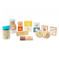 SET INGREDIENTE PENTRU COAT PICIOȘ MIC PROASPĂT, DE LEMN - 6611140067 - 6611140067 - view 1