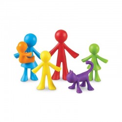 FAMILIA DE SORTARE ȘI NUMĂRARE RESURSE DE ÎNVĂȚARE FIGURE, 72 BUC - 6618020063 - 6618020063 - view 1