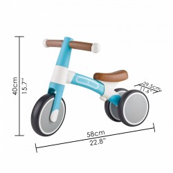 Първо балансиращо колело Hape Vespa, Светло синьо - H8652 - view 4
                  