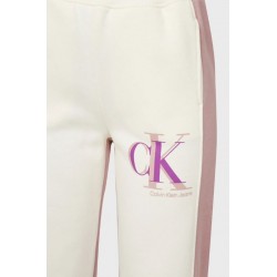 Детски спортни панталони Calvin Klein с ленти отстрани за момиче - IG0IG01852YBI - view 3
                  