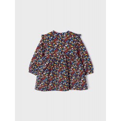 ROCHIE DE COPII PRIMARIA CU MANECA LUNGA SI APLICATI PENTRU BEBE - 2963-010 - 2963-010 - view 1