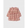 ROCHIE DE COPII PRIMARIA CU MANECA LUNGA SI APLICATI PENTRU BEBE - 2963-012