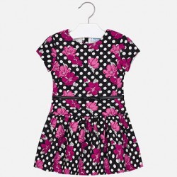 ROCHIE DE COPII PRIMARIA CU BRODERIE FLORALA PENTRU FETE - 4928-050 - 4928-050 - view 1