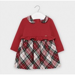 ROCHIE DE COPII PRIMAR CU GULER SI MODELE CADARE PENTRU BEBE FATA - 2960-095 - 2960-095 - view 1