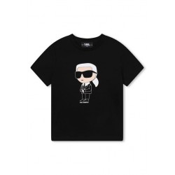 TRIOC UNISEX CU LOGO CULOARE KARL LAGERFELD Mânecă Scurtă pentru copii - Z3005109B - Z3005109B - view 1