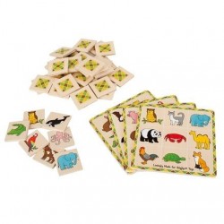 JOC DE LEMN LOTO ANIMALE BIGJIGS - BJ791 - BJ791 - view 1