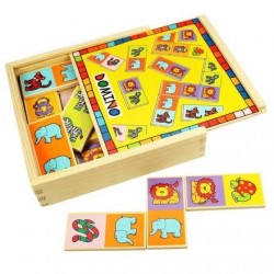 BIGJIGS DOMINO DIN LEMN - ANIMALE - BJ529 - BJ529 - view 1