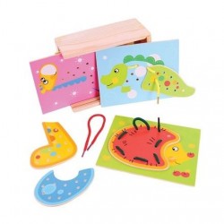 JOC DIN LEMN CU LINK-URI BIGJIGS - BJ505 - BJ505 - view 1