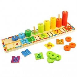 BIGJIGS ÎNVĂȚĂ A NUMĂRĂ JUCĂRIE DIN LEMN - BJ531 - BJ531 - view 1