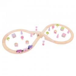 TREN LEMN BIGJIGS CU SINE -... - BJT022 - view 2