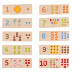 PUZZLE DIN LEMN BIGJIGS - FIGURI - BJ261 - BJ261 - view 1