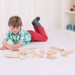 SET BIGJIGS DIN LEMN - DREPT ȘI BUCURAT - BJT052 - BJT052 - view 1