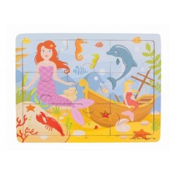 PUZZLE DIN LEMN ÎN RAMĂ... - BJ223 - view 2