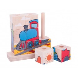 BIGJIGS PUZZLE DIN LEMN - VEHICULE - BB105 - BB105 - view 1