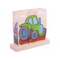 BIGJIGS PUZZLE DIN LEMN -... - BB105 - view 2