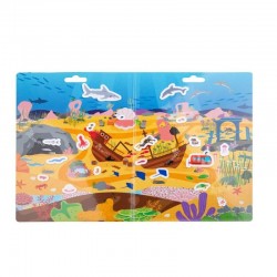 BIGJIGS STICKER BOOK - AVENTURILE SUBACAVA - BJ009 - BJ009 - view 1