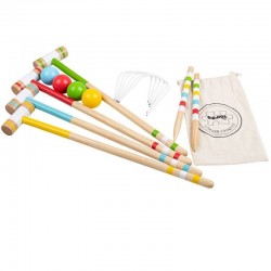 JOC DIN LEMN PENTRU COPII BIGJIGS - CRICKET DE GRADINA - BJ419 - BJ419 - view 1