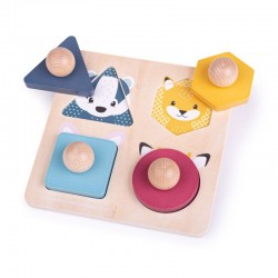 BIGJIGS PUZZLE DIN LEMN CU... - 34019_1 - view 2