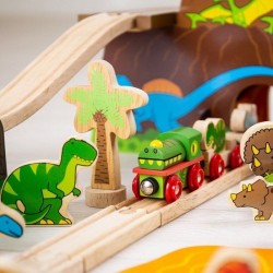 SET TREN DINOZAUR BIGJIGS -... - BJT035 - view 2