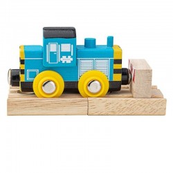 LOCOMOTIVA DIN LEMN BIGJIGS - CLASA 7 - BJT488 - BJT488 - view 1