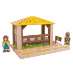POST DE OBSERVAȚIE DIN LEMN BIGJIGS - SAFARI - BJT276 - BJT276 - view 1