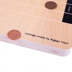 Дървена настолна игра Bigjigs - Penny Push - 34023 - view 3
                  