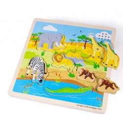 PUZZLE DIN LEMN CU SUNETE... - 34034 - view 2