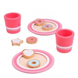 BIGJIGS SET DE LAPTE ȘI PRACȚIURI - ROZ - BJ430 - BJ430 - view 1