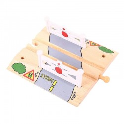 BIGJIGS TRAVERSARE DE LEMN PENTRU TREN DE COPII - BJT118 - BJT118 - view 1