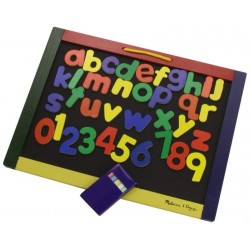 MELISSA & DOUG PLASĂ DE DESEN MAGNETICĂ DUBLĂ - 2 ÎN 1 - 10145 - 10145 - view 1