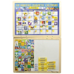 CALENDAR MAGNETIC ÎN LIMBA ENGLEZĂ MELISSA &amp DOUG - 13788_1 - 13788_1 - view 1