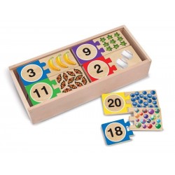 MELISSA & DOUG PUZZLE DE LEMN AUTO-CORRECTOR - FIGURI - 12542 - 12542 - view 1